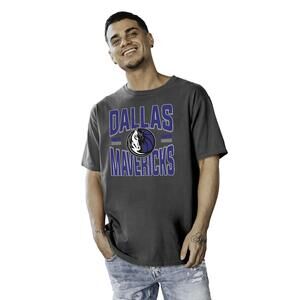 Blue 84 Nba Unisex Adult Nba T Shirt Ringspun Bold Black